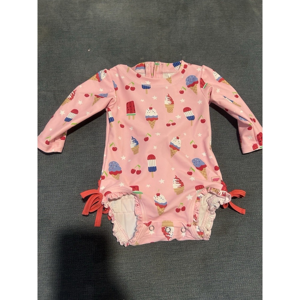 Ruffle Butts One Piece Swimsuit Size 6-12 Months‎